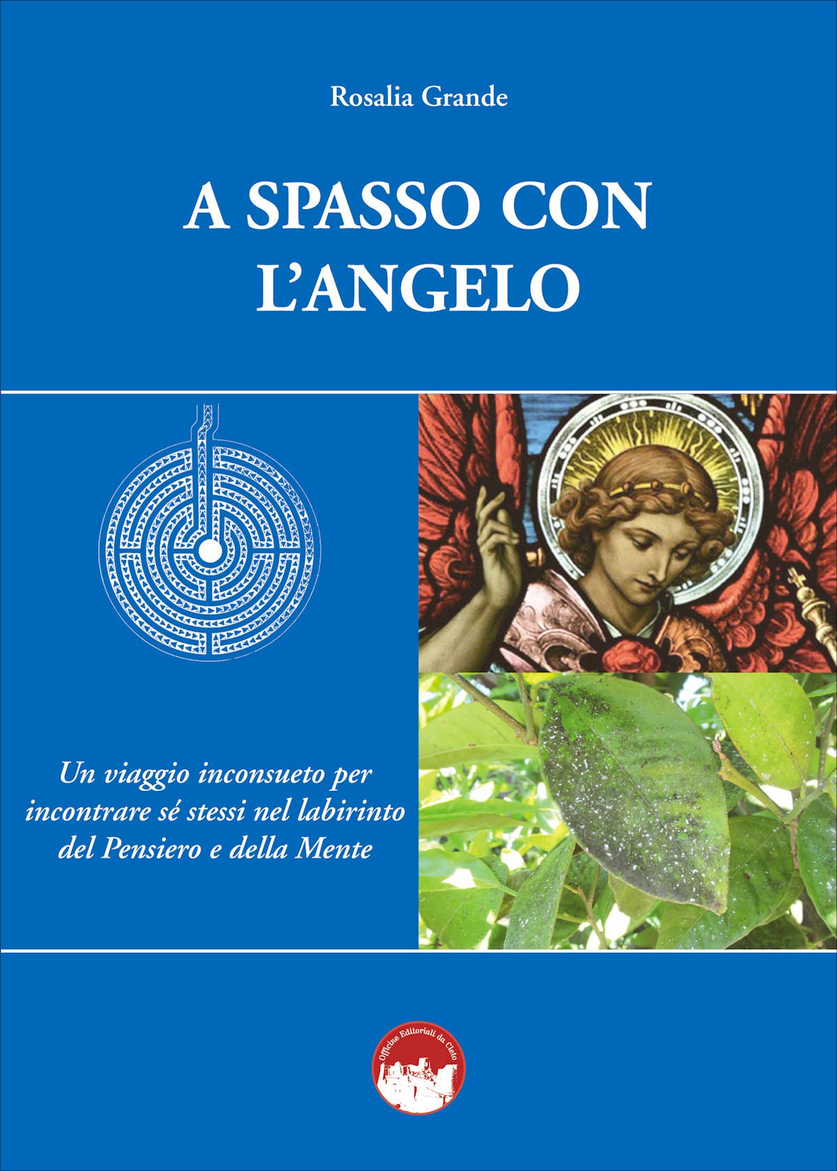 La copertina del libro di Rosalia Grande, A spasso con l'Angelo