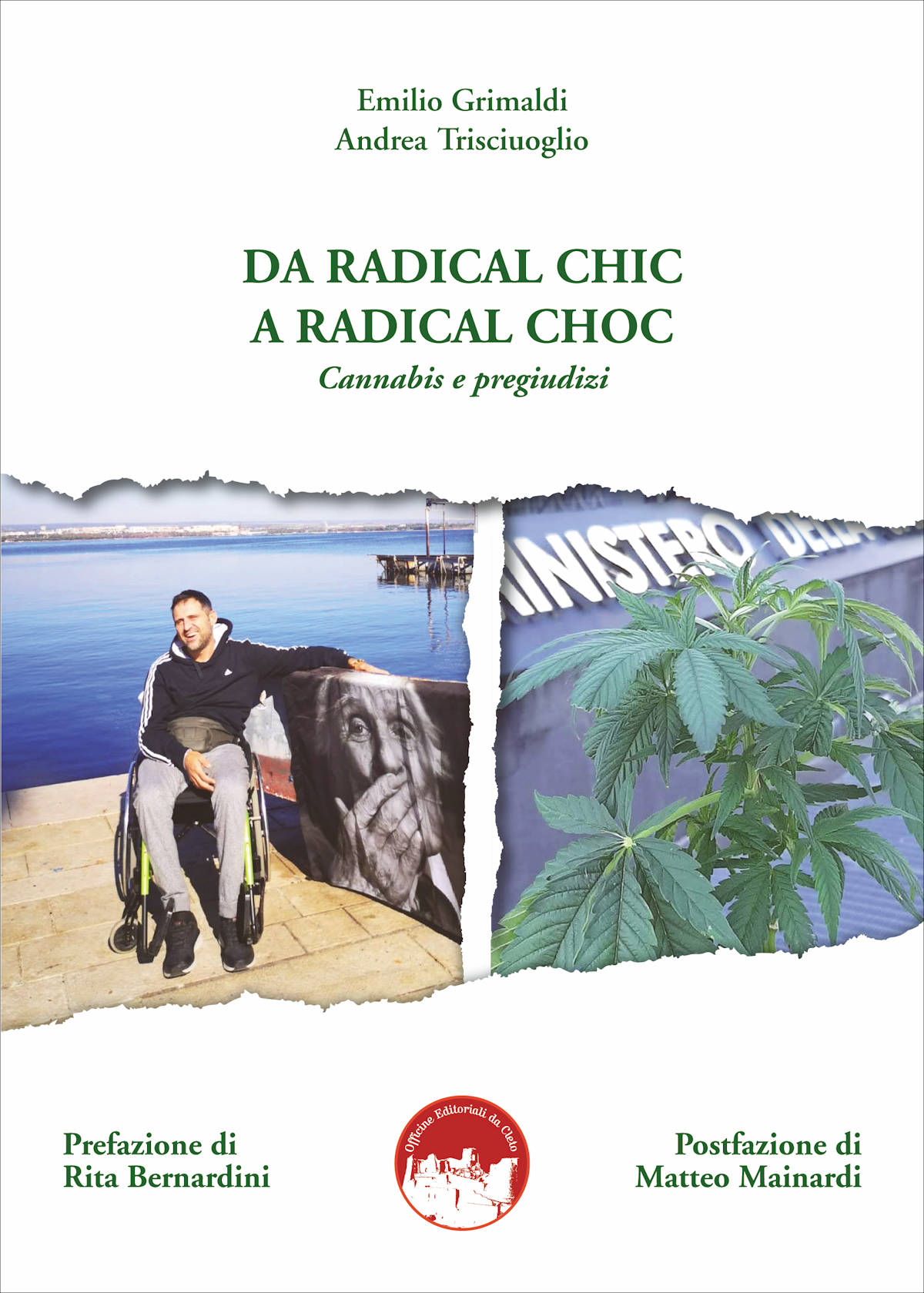 La copertina del libro Da radical chic a radical choc di Emilio Grimaldi ed Andrea Trisciuoglio