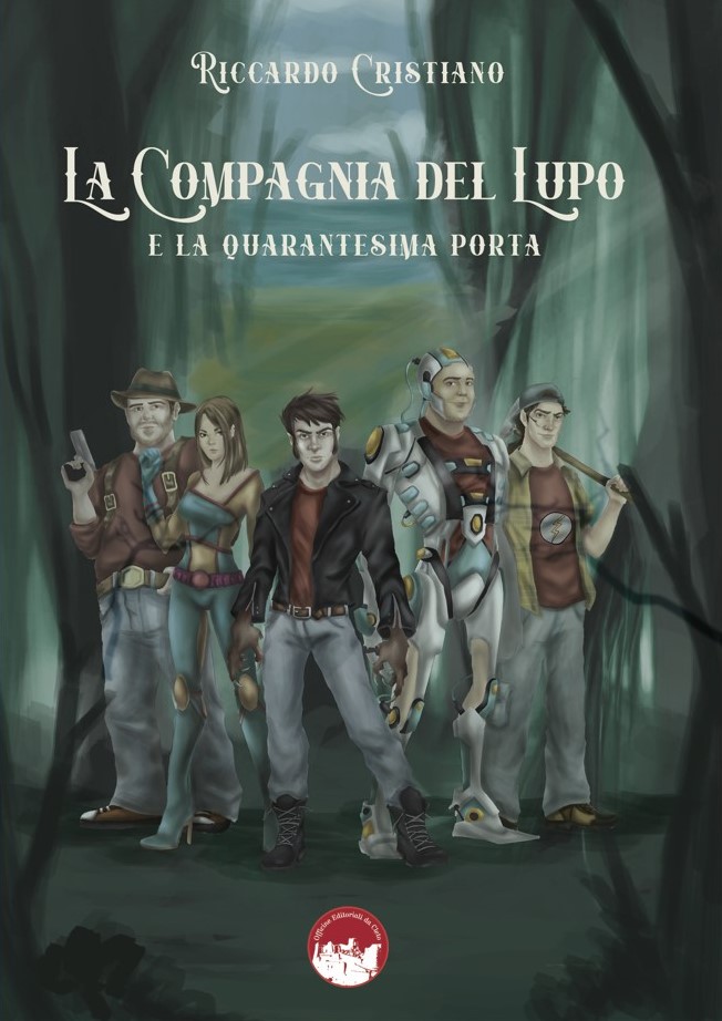 La copertina del libro La compagnia del lupo e la quarantesima porta, di Riccardo Cristiano