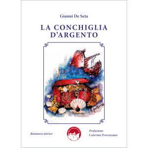 La copertina del libro dal titolo La conchiglia d'argento