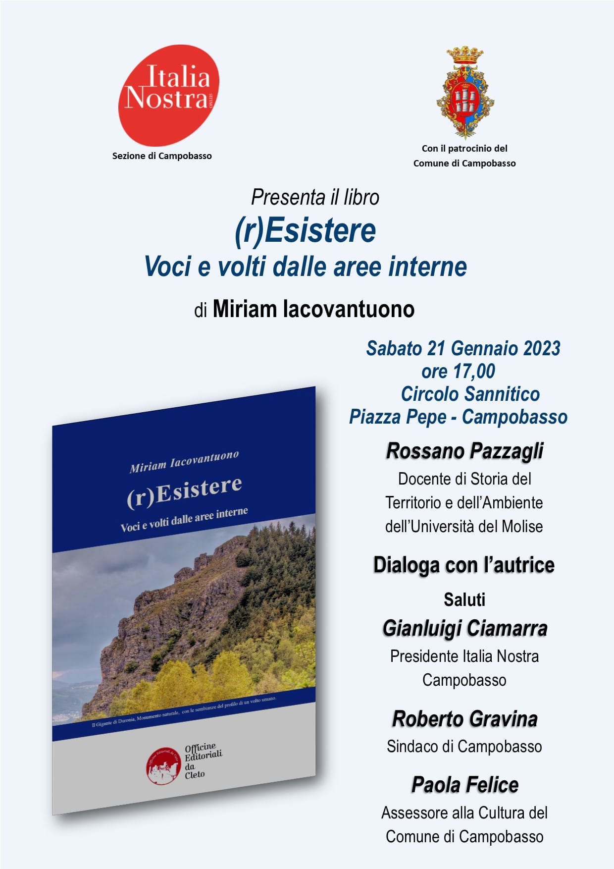 Presentazione libro Resistere