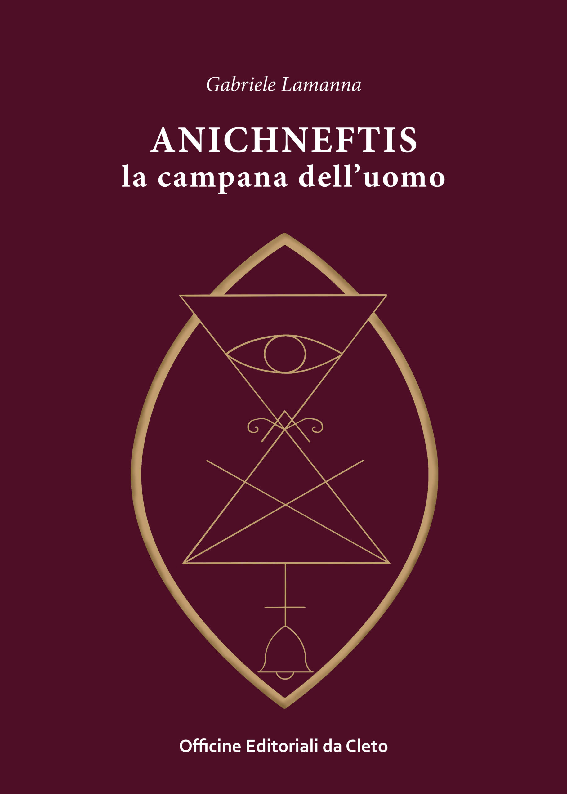 La copertina del libro di Gabriele Lamanna dal titolo Anichneftis
