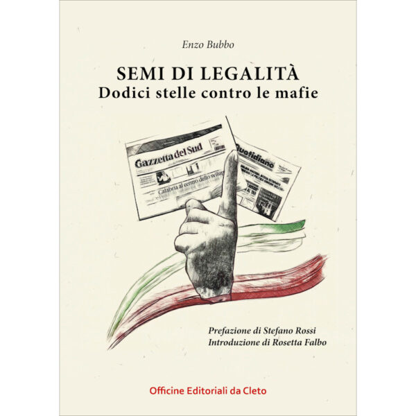 La copertina del libro di Enzo Bubbo dal titolo Semi di legalità