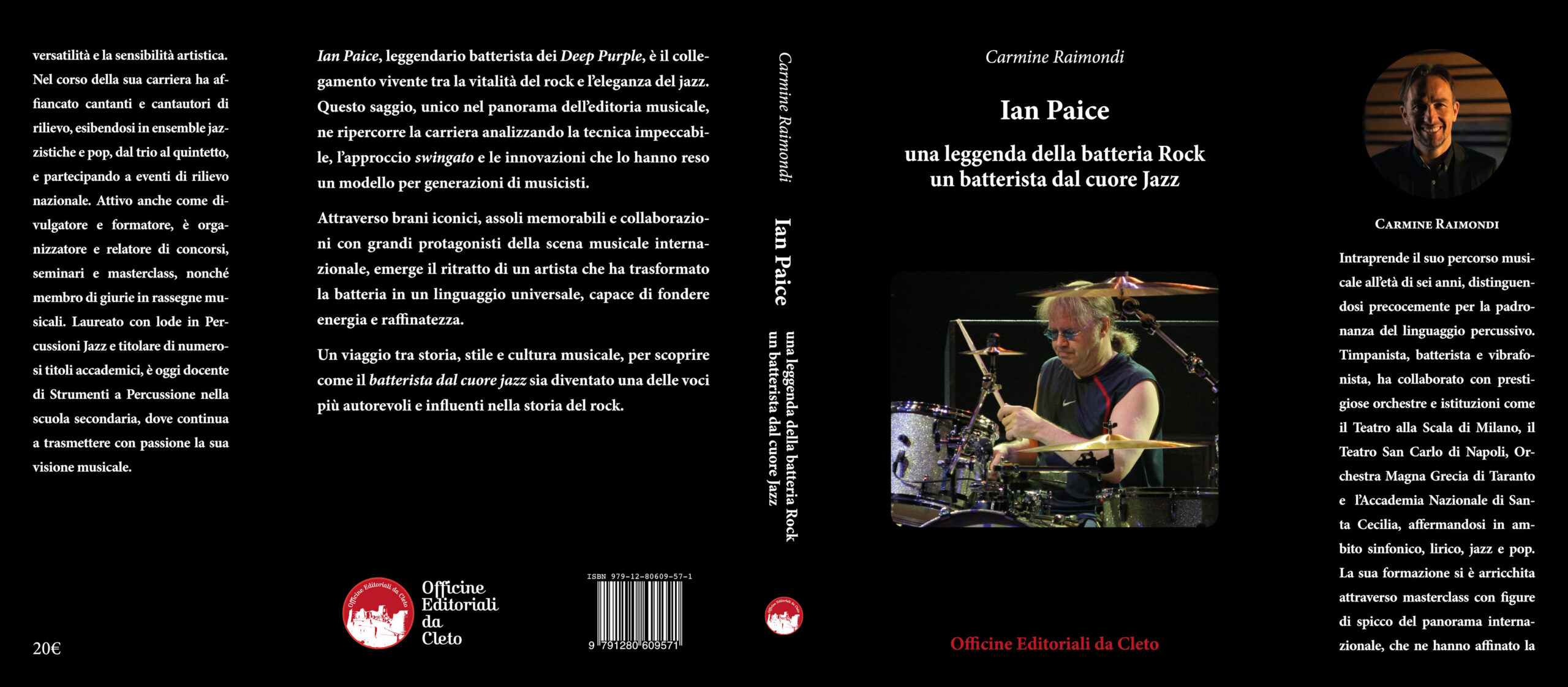 Ian Paice una leggenda della batteria Rock, un batterista dal cuore Jazz – di Carmine Raimondi - VERSIONE SOLO DIGITALE
